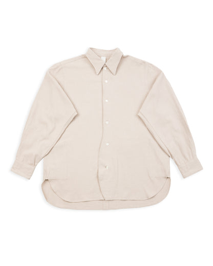 Senui Inside Pockets Shirt - Oyster Vintage Cotton Amundsen - Standard & Strange