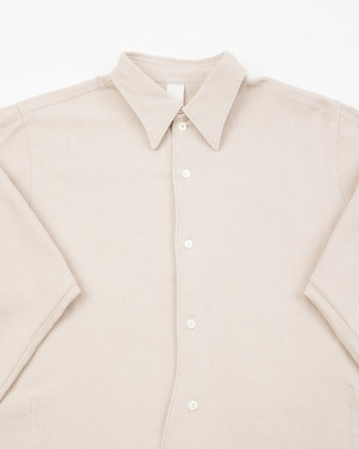 Senui Inside Pockets Shirt - Oyster Vintage Cotton Amundsen - Standard & Strange