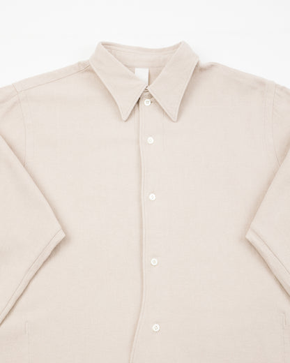 Senui Inside Pockets Shirt - Oyster Vintage Cotton Amundsen - Standard & Strange