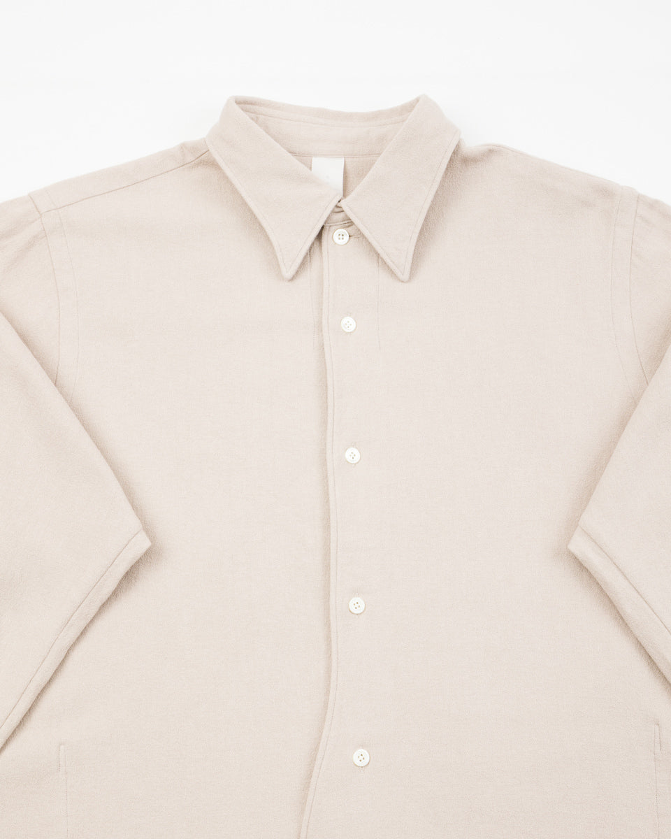 Senui Inside Pockets Shirt - Oyster Vintage Cotton Amundsen - Standard & Strange
