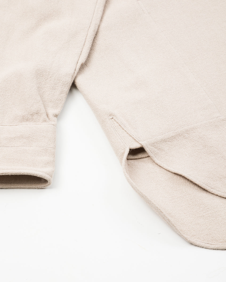Senui Inside Pockets Shirt - Oyster Vintage Cotton Amundsen - Standard & Strange