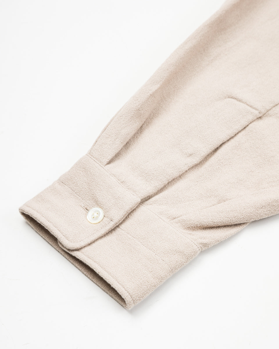 Senui Inside Pockets Shirt - Oyster Vintage Cotton Amundsen - Standard & Strange