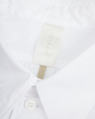 Senui Inside Pockets Shirt - White Broad - Standard & Strange