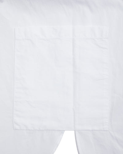 Senui Inside Pockets Shirt - White Broad - Standard & Strange