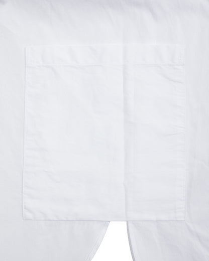 Senui Inside Pockets Shirt - White Broad - Standard & Strange