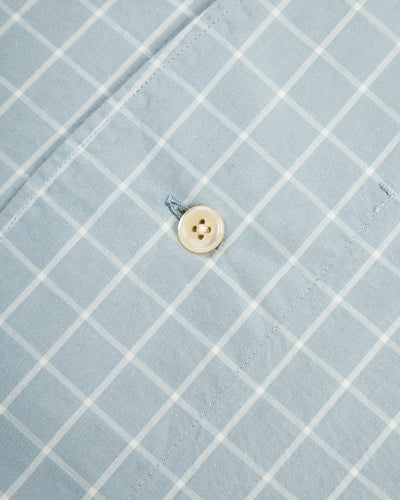 Senui OG Typewriter Check Shirt - Ice Blue - Standard & Strange