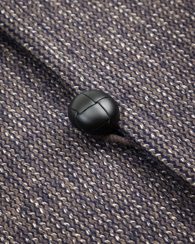 Senui Salt and Pepper Vest - Vintage Navy Wool - Standard & Strange