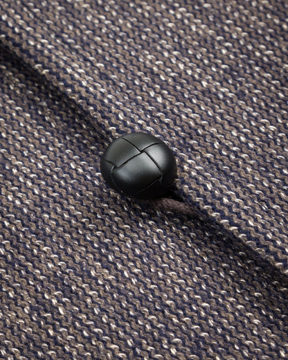 Senui Salt and Pepper Vest - Vintage Navy Wool - Standard & Strange