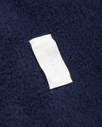 Senui Salt and Pepper Vest - Vintage Navy Wool - Standard & Strange