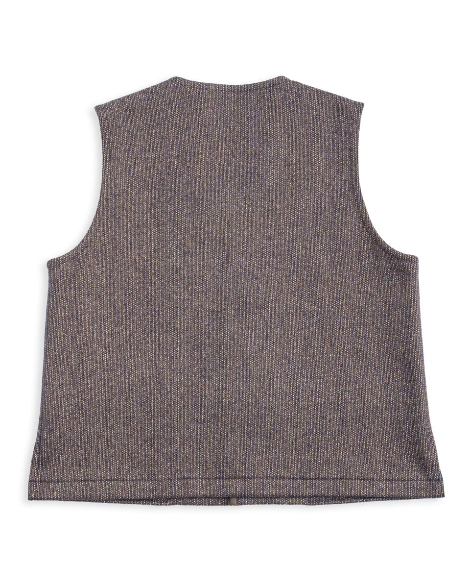 Senui Salt and Pepper Vest - Vintage Navy Wool – Standard & Strange