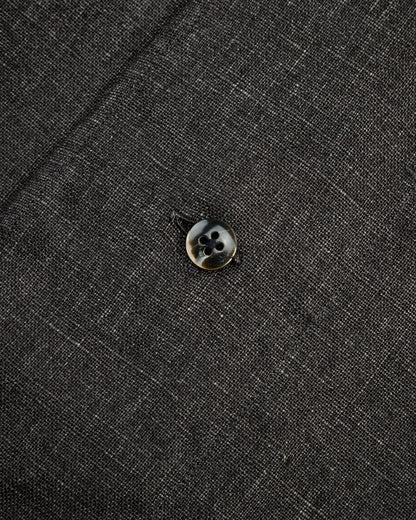 Senui Vintage Japanese Linen Shirt - Dark Grey - Standard & Strange