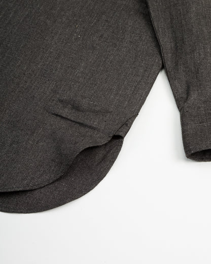 Senui Vintage Japanese Linen Shirt - Dark Grey - Standard & Strange