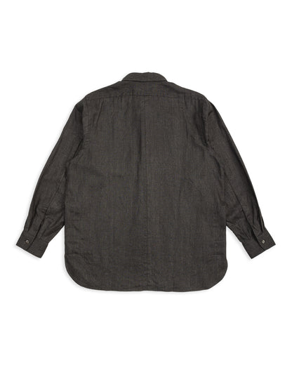 Senui Vintage Japanese Linen Shirt - Dark Grey - Standard & Strange