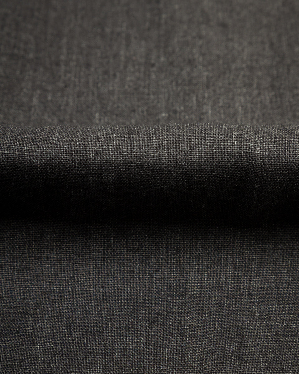 Senui Vintage Japanese Linen Shirt - Dark Grey - Standard & Strange