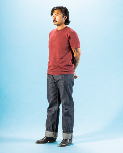 Standard & Strange Wakayama Special Loopwheel Tee - Azuki - Standard & Strange