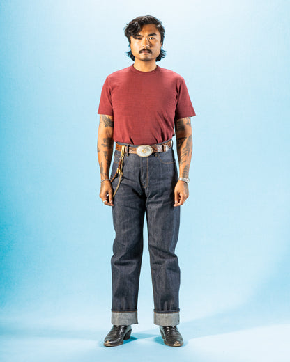 Standard & Strange Wakayama Special Loopwheel Tee - Azuki - Standard & Strange