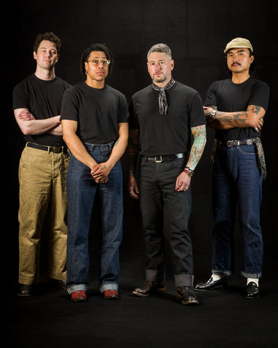 Standard & Strange Wakayama Special Loopwheel Tee - Black - Standard & Strange