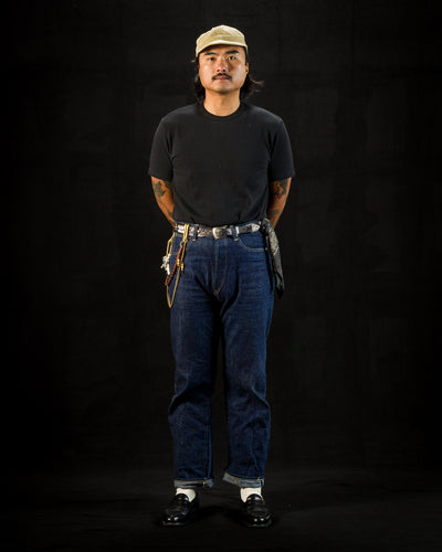 Standard & Strange Wakayama Special Loopwheel Tee - Black - Standard & Strange