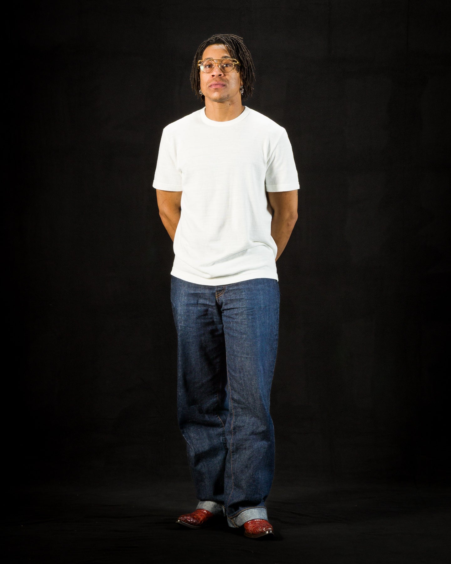 Standard & Strange Wakayama Special Loopwheel Tee - Cream - Standard & Strange