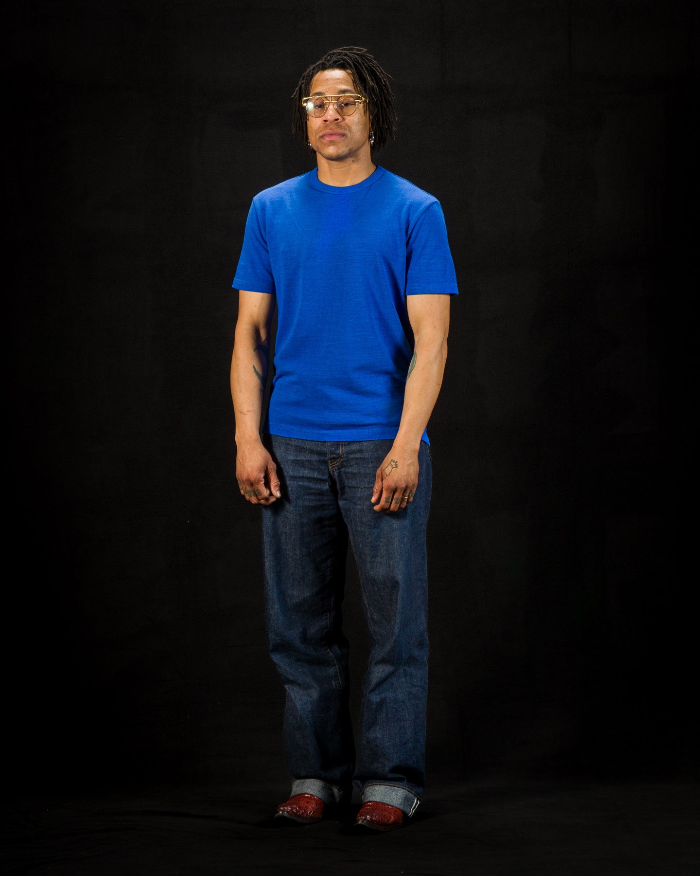 Wakayama Special Loopwheel Tee - Klein Blue – Standard & Strange