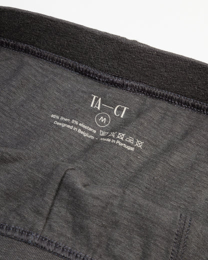 TA-CT Cervin Boxer Briefs - Anthracite Linen Jersey - Standard & Strange