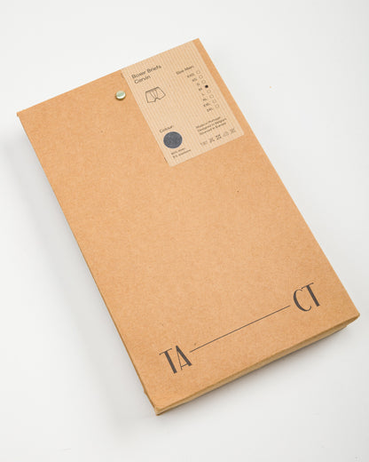 TA-CT Cervin Boxer Briefs - Anthracite Linen Jersey - Standard & Strange