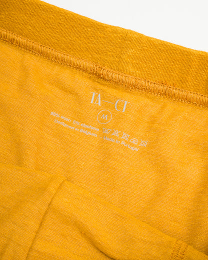 TA-CT Cervin Boxer Briefs - Saffron Linen Jersey - Standard & Strange