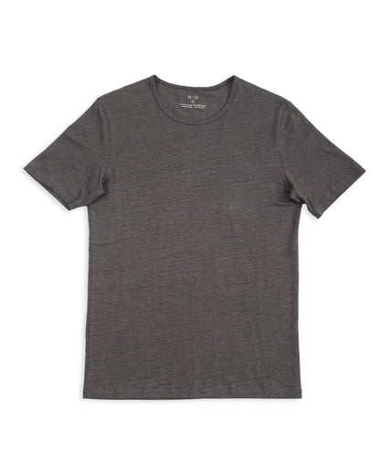 TA-CT Kern T-Shirt - Anthracite Linen Jersey - Standard & Strange