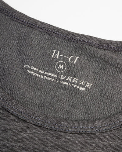TA-CT Kern T-Shirt - Anthracite Linen Jersey - Standard & Strange