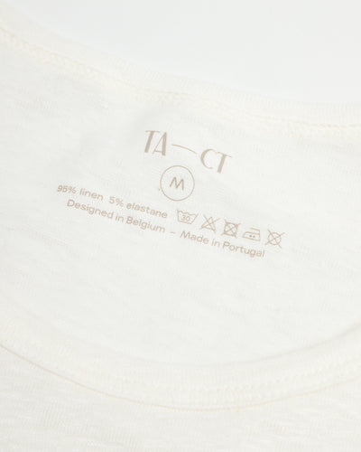 TA-CT Kern T-Shirt - Off-White Linen Jersey - Standard & Strange