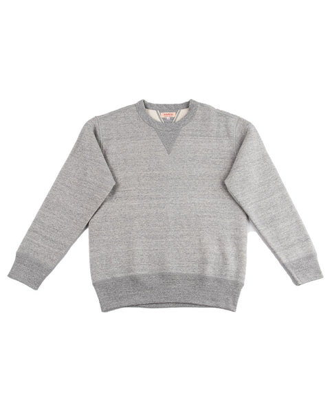 The Real McCoy's Loopwheel Crewneck Sweatshirt - Gray - Standard & Strange