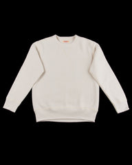 The Real McCoy's Loopwheel Crewneck Sweatshirt - Milk - Standard & Strange