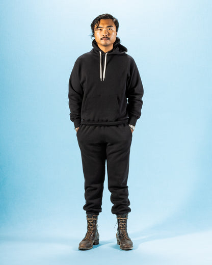 The Real McCoy's 10 oz. Loopwheel Sweatpants - Black - Standard & Strange