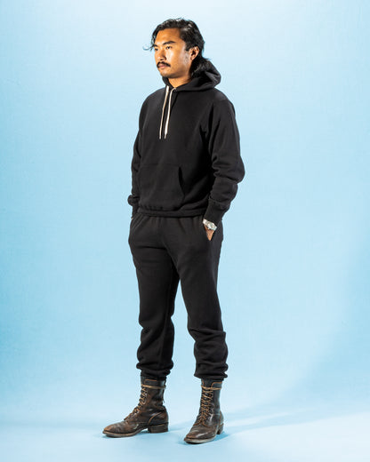 The Real McCoy's 10 oz. Loopwheel Sweatpants - Black - Standard & Strange