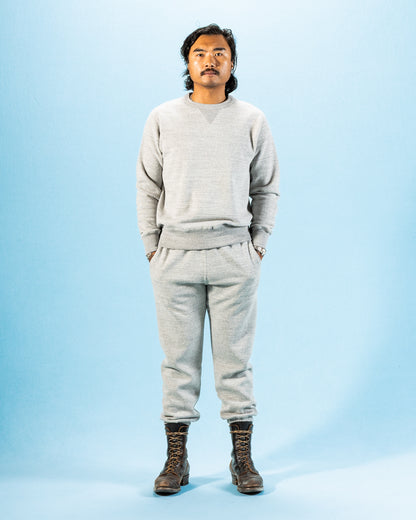 The Real McCoy's 10 oz. Loopwheel Sweatpants - Gray - Standard & Strange