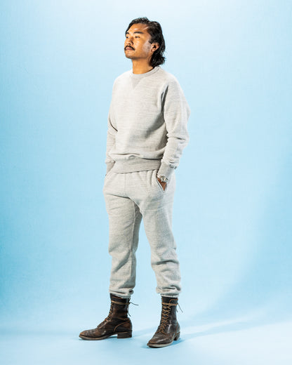 The Real McCoy's 10 oz. Loopwheel Sweatpants - Gray - Standard & Strange