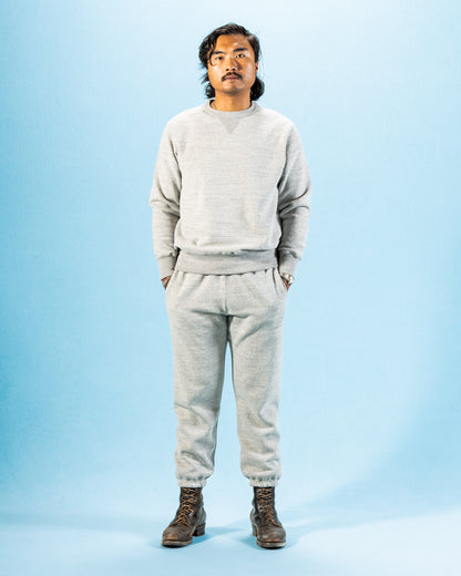 The Real McCoy's 10 oz. Loopwheel Sweatpants - Gray - Standard & Strange