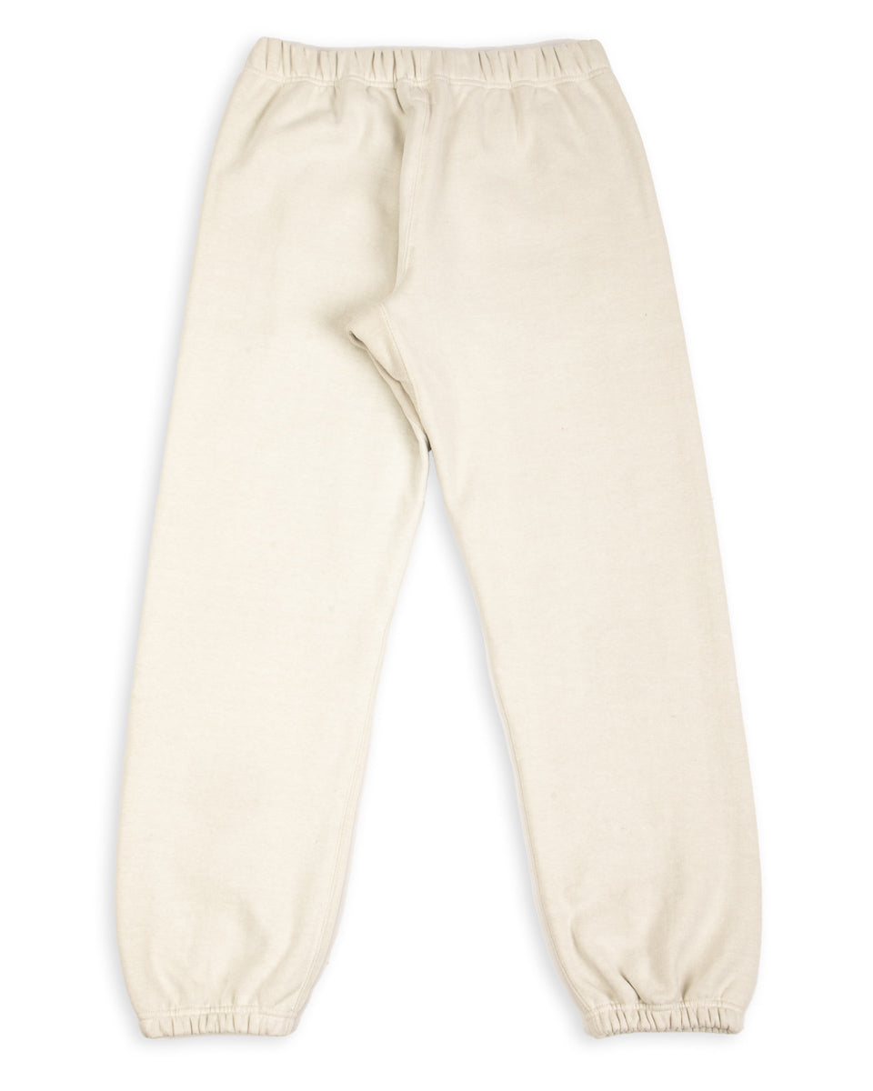 The Real McCoy's 10 oz. Loopwheel Sweatpants - Milk - Standard & Strange