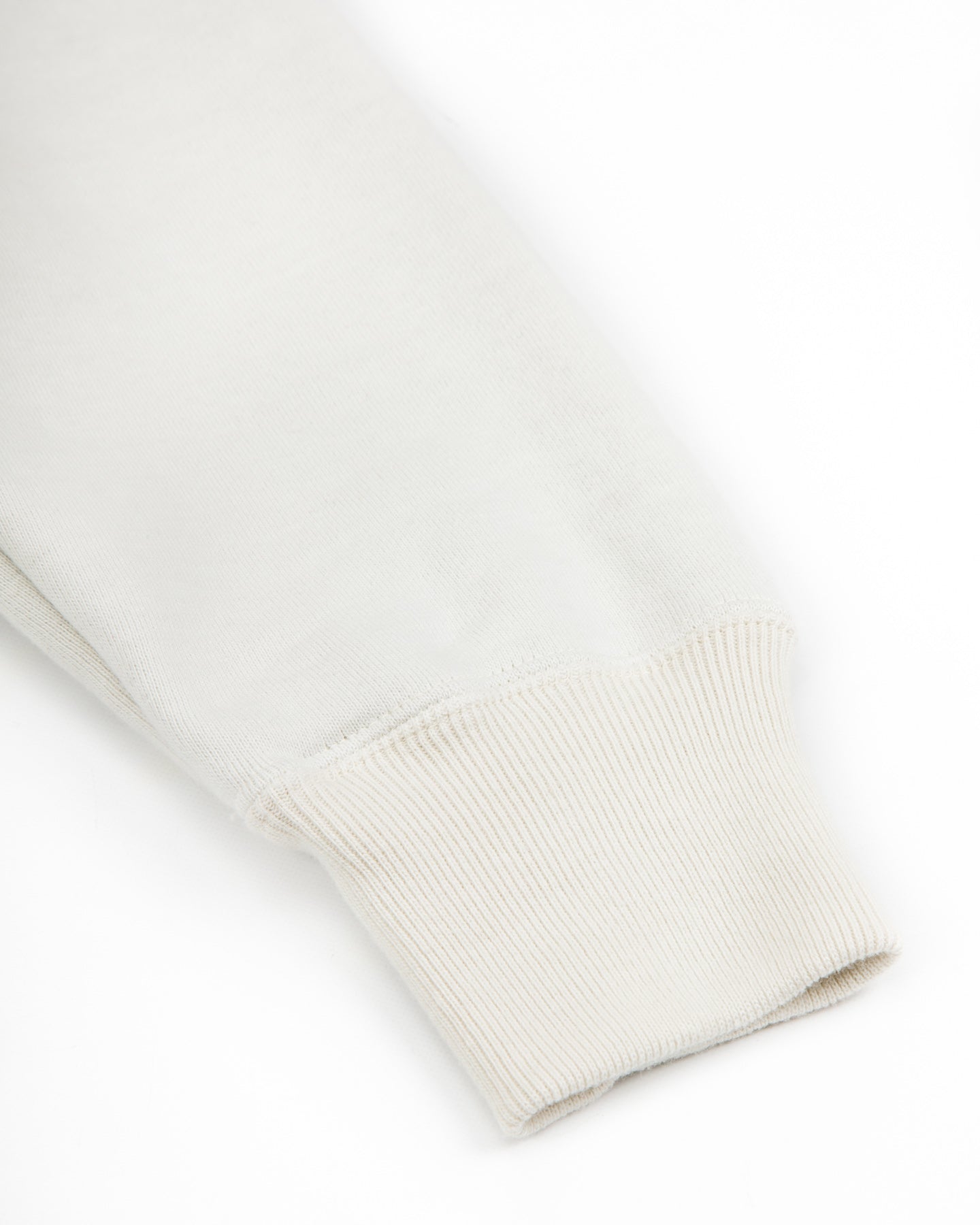 The Real McCoy's 10 oz Loopwheel Crewneck Sweatshirt - Milk - Standard & Strange