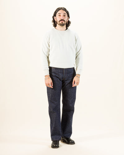 The Real McCoy's 10 oz Loopwheel Crewneck Sweatshirt - Milk - Standard & Strange