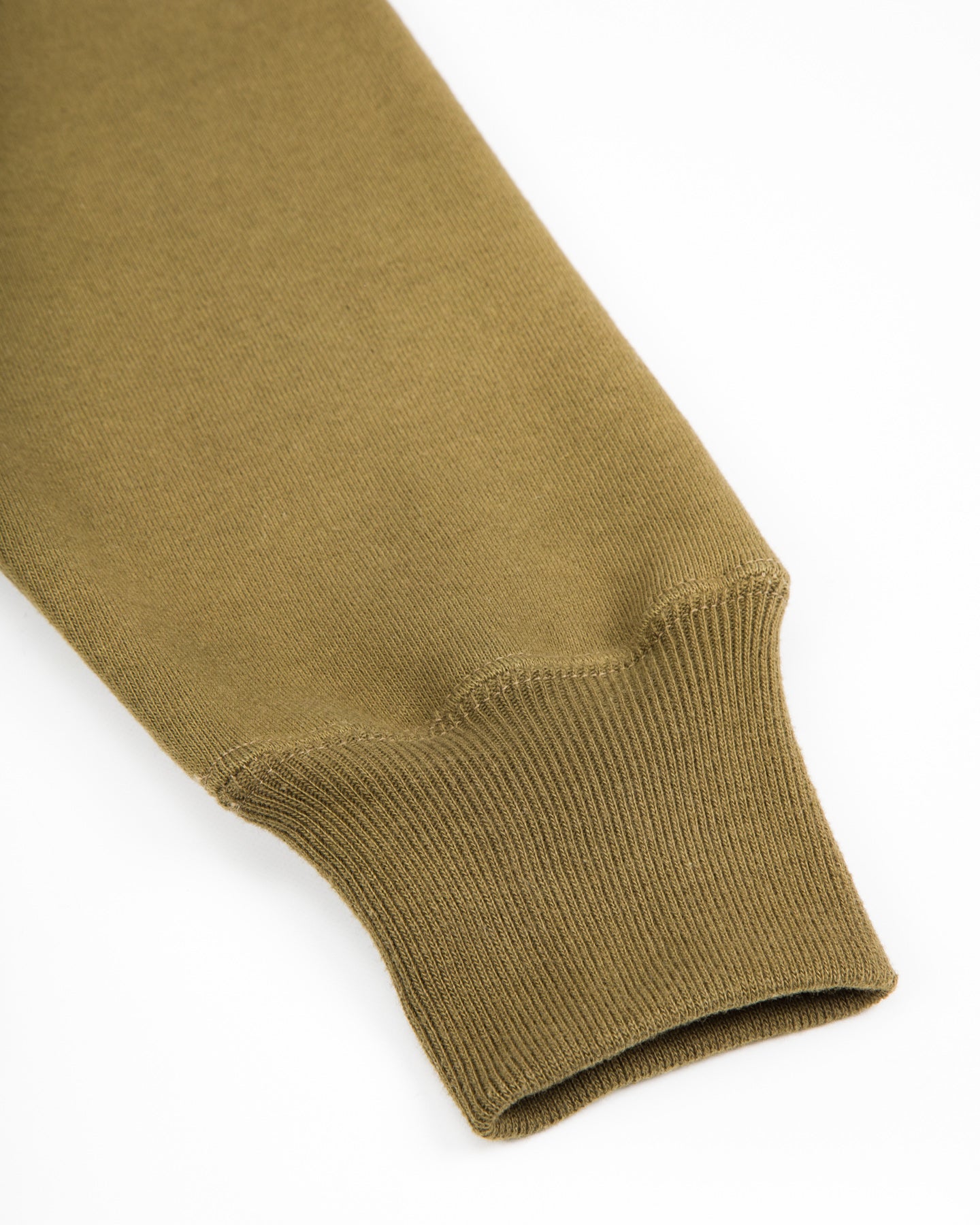 The Real McCoy's 10 oz Loopwheel Crewneck Sweatshirt - Olive - Standard & Strange