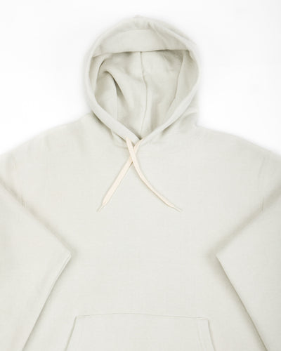 The Real McCoy's 10 oz Loopwheel Hooded Sweatshirt - Milk - Standard & Strange