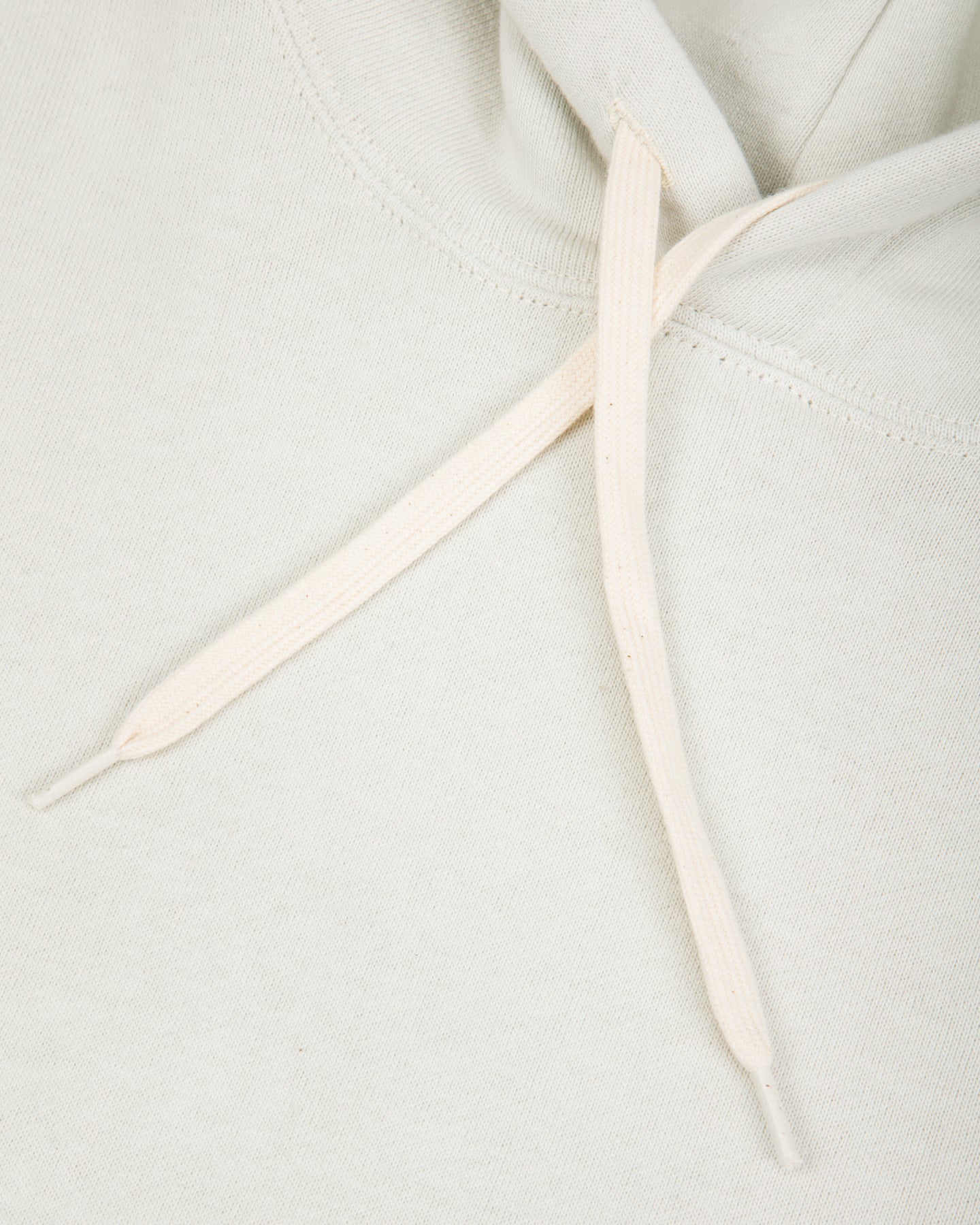 The Real McCoy's 10 oz Loopwheel Hooded Sweatshirt - Milk - Standard & Strange