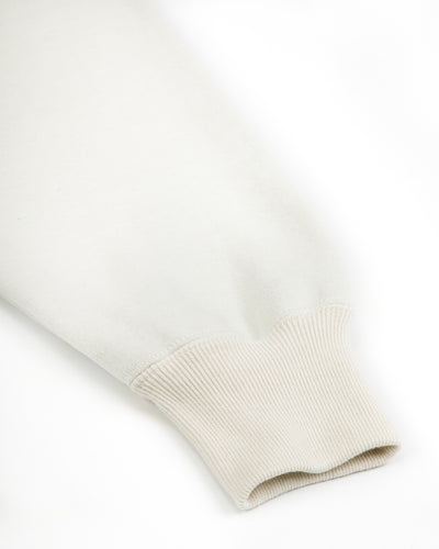 The Real McCoy's 10 oz Loopwheel Hooded Sweatshirt - Milk - Standard & Strange