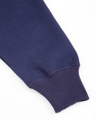 The Real McCoy's 10 oz Loopwheel Hooded Sweatshirt - Navy - Standard & Strange