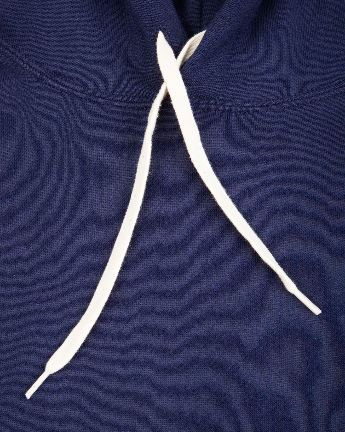 The Real McCoy's 10 oz Loopwheel Hooded Sweatshirt - Navy - Standard & Strange