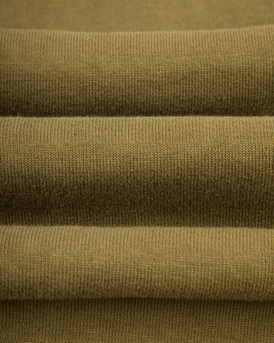 The Real McCoy's 10 oz Loopwheel Hooded Sweatshirt - Olive - Standard & Strange