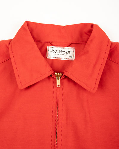 The Real McCoy's All-Weather Swing Jacket - Red - Standard & Strange