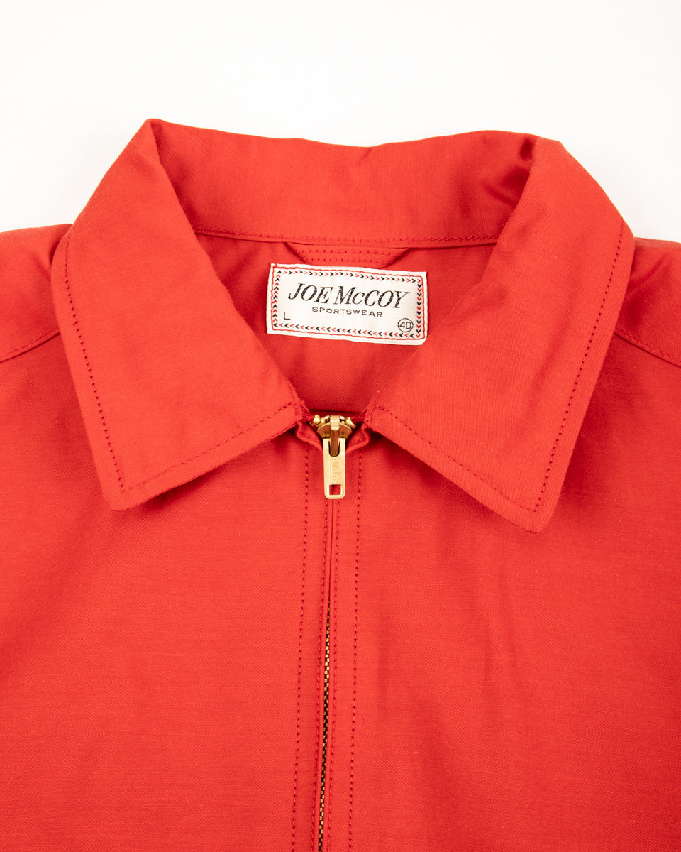 The Real McCoy's All-Weather Swing Jacket - Red - Standard & Strange