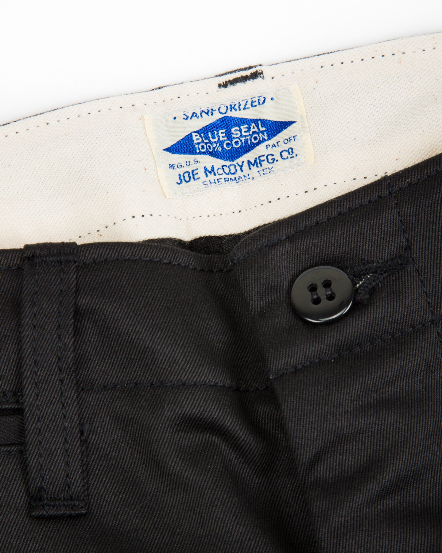 Blue Seal Chinos - Black – Standard & Strange